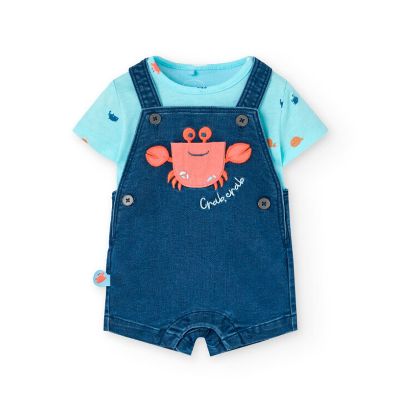 Conjunto punto de bebé niño