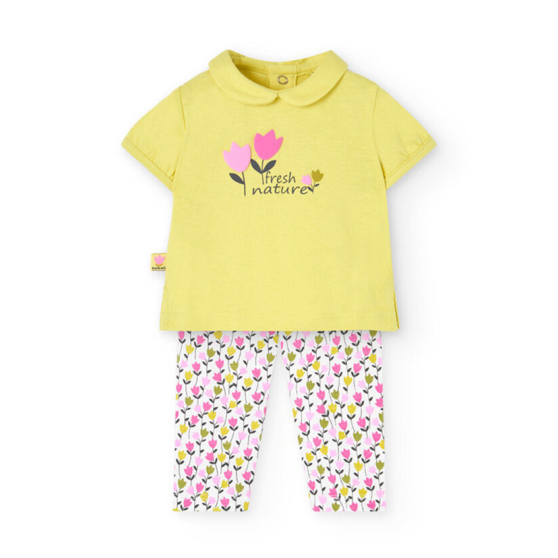 Conjunto punto de bebé niña