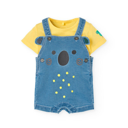 Conjunto punto de bebé niño