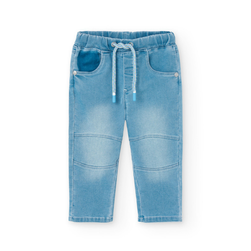 Pantalón denim punto de bebé