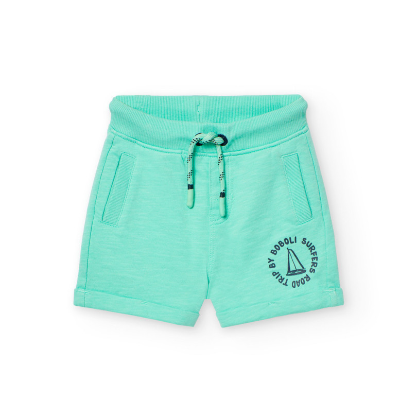 Bermudas felpa de bebé niño
