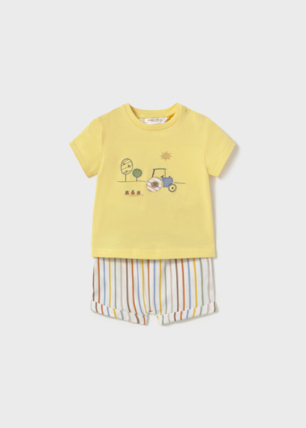 Conjunto pantalon corto camiseta