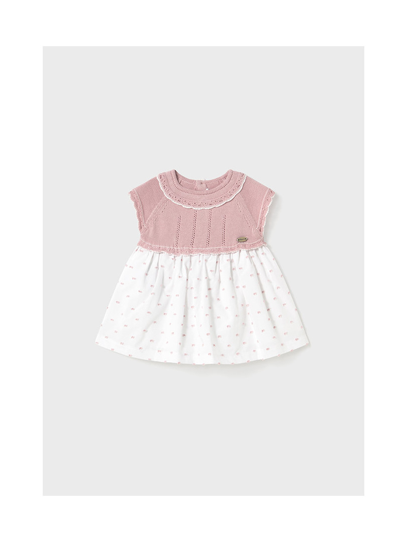 Vestido combinado