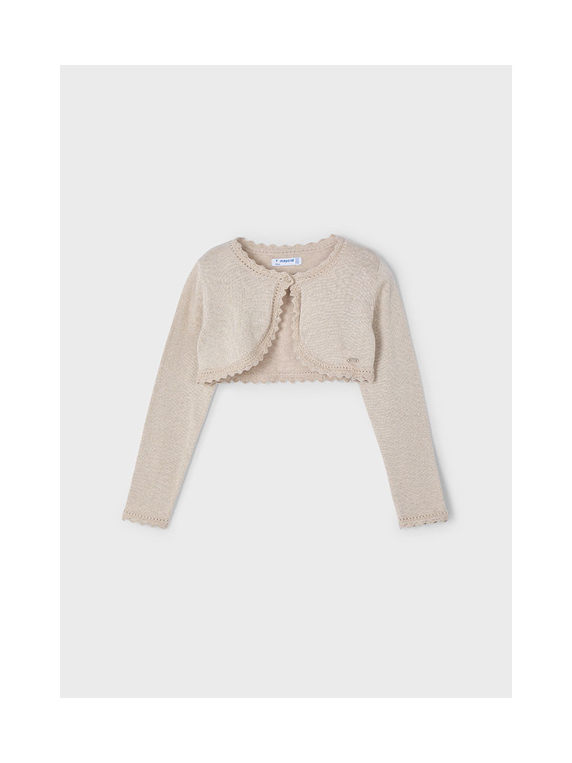 Bolero tricot básico