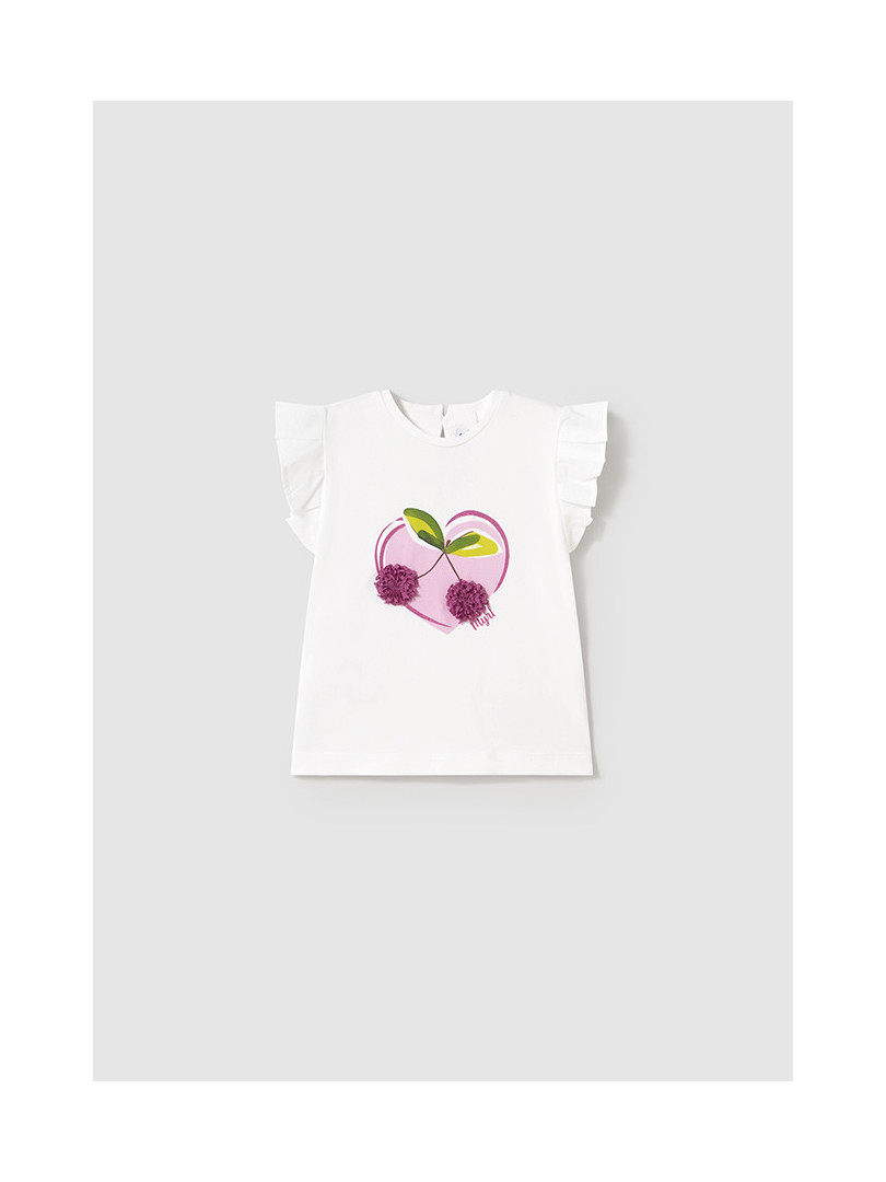Camiseta manga corta vestir