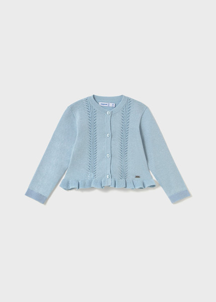 Rebeca tricot larga
