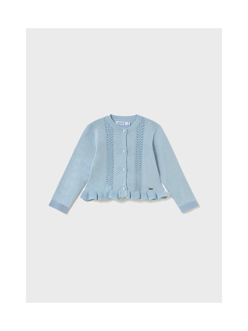 Rebeca tricot larga