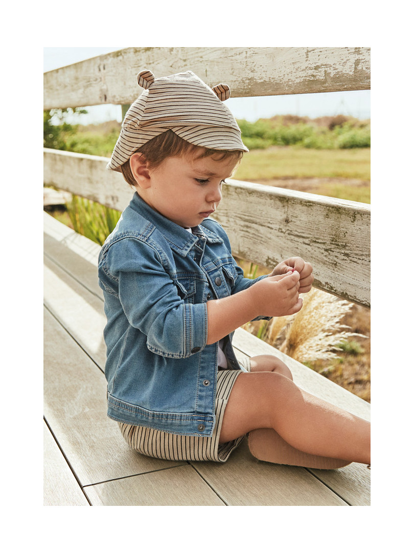 Cazadora soft denim