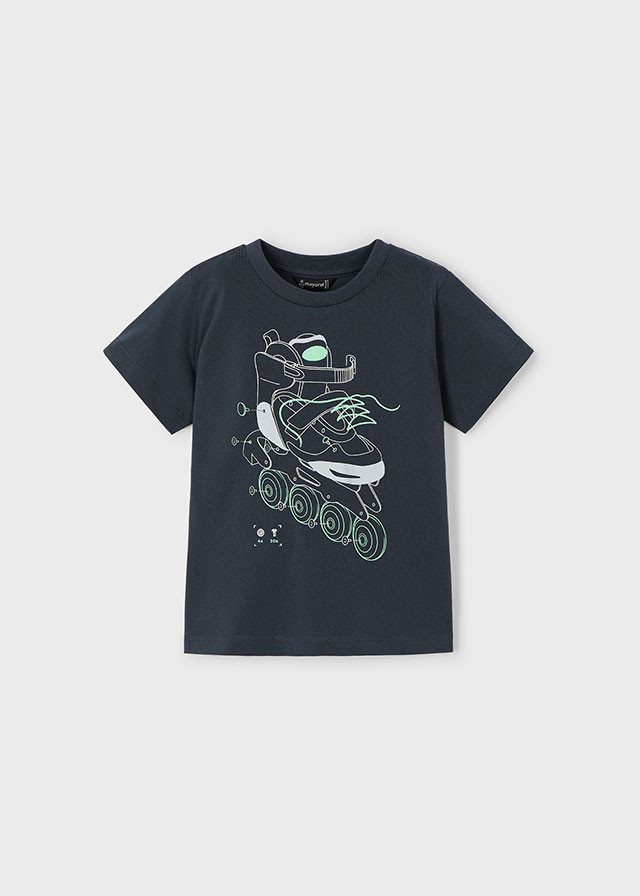 Camiseta manga corta glow in the dark
