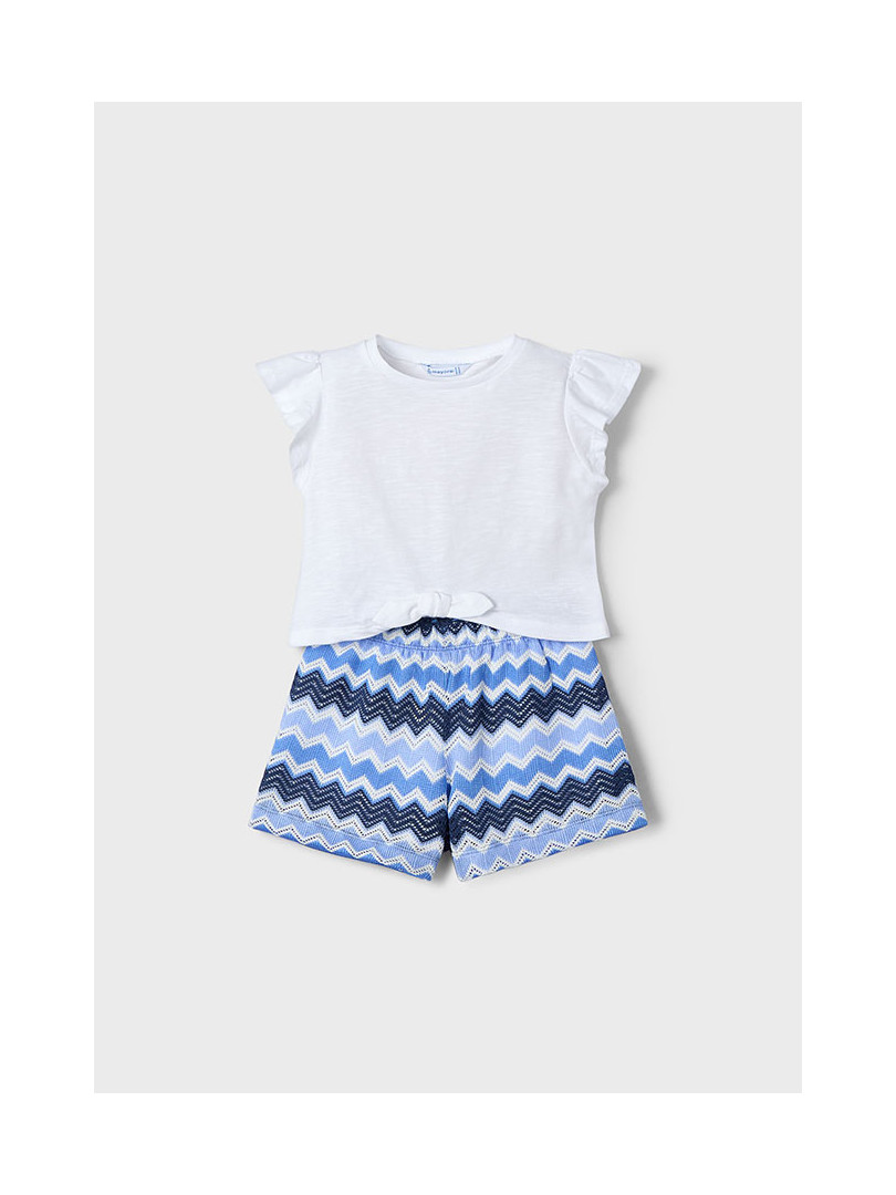 Conjunto short punto fantasia