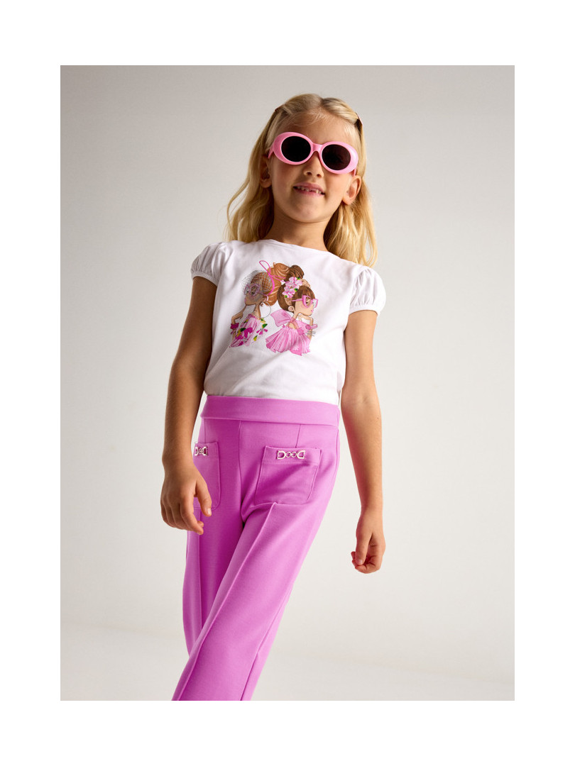 Pantalon largo punto roma