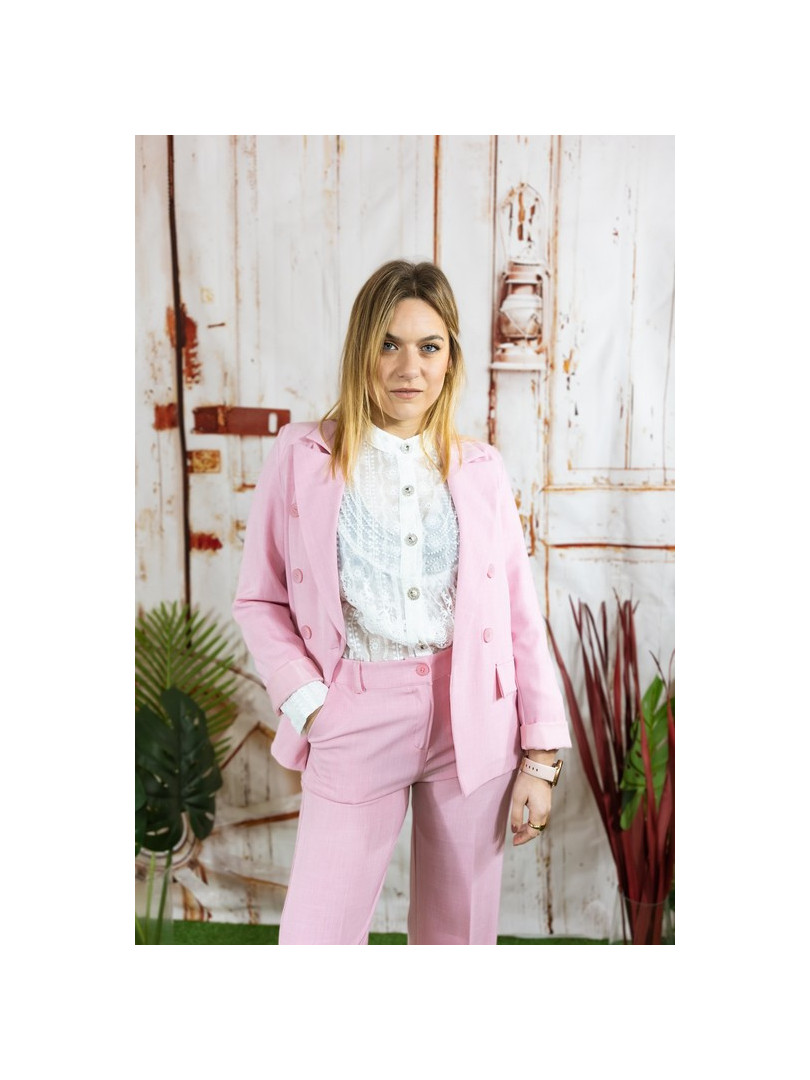 Chaqueta Americana Rosa