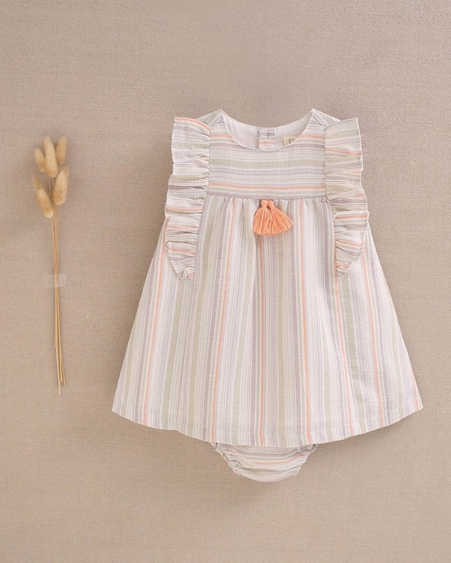 Vestido Bebé Rayas