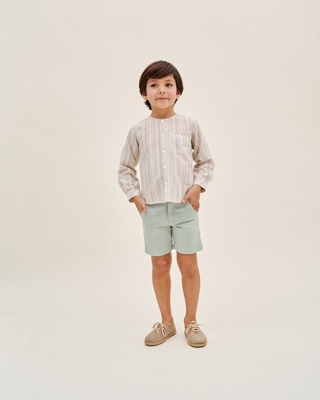 Camisa De Niño De Rayas