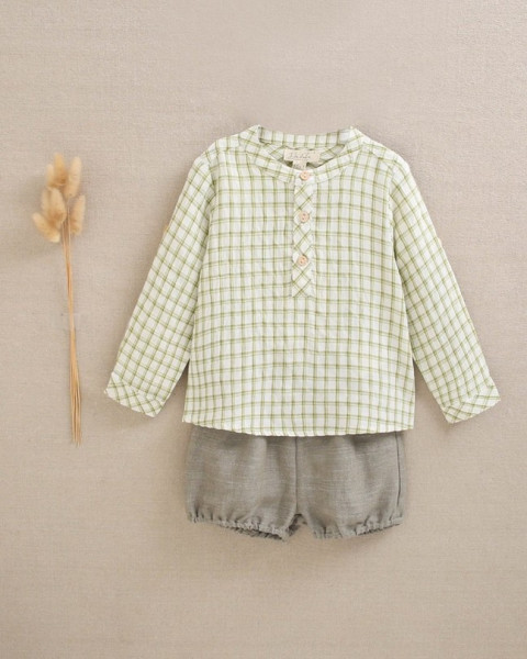 Conjunto Bebé Niño Camisa Y Short