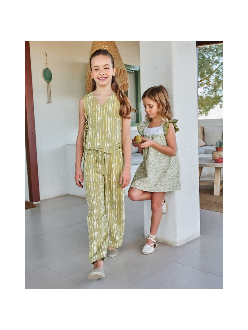 Blusa Niña Cruzada