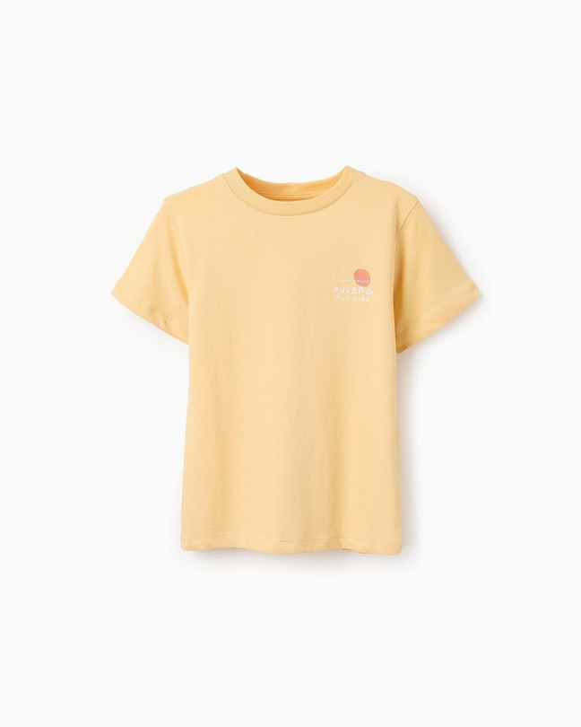 Camiseta de manga corta de punto