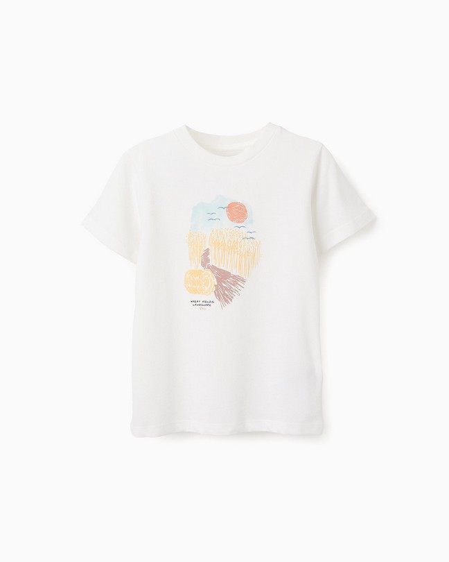 Camiseta de manga corta de punto