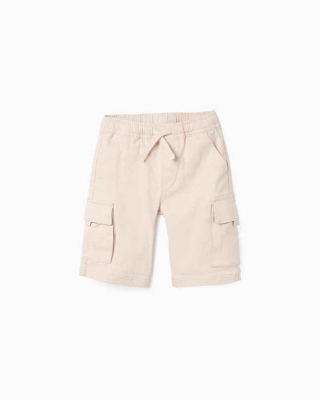 Shorts de sarga