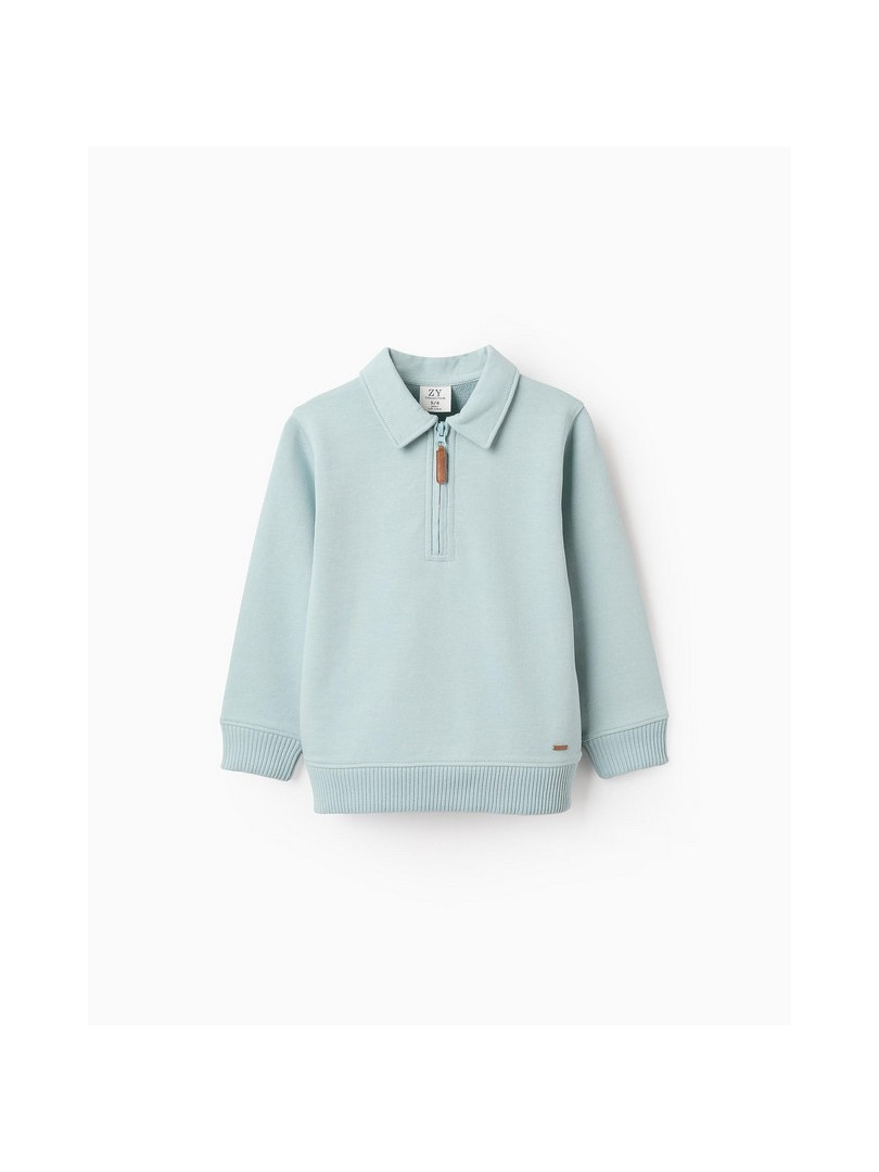 Sudadera de forro polar de algodón