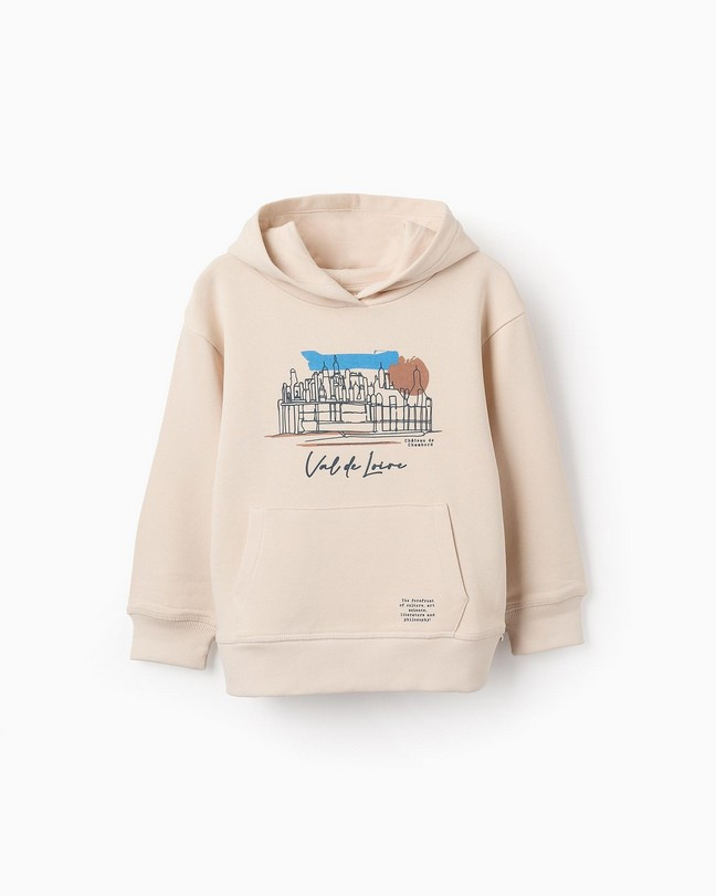 Sudadera con capucha de forro polar