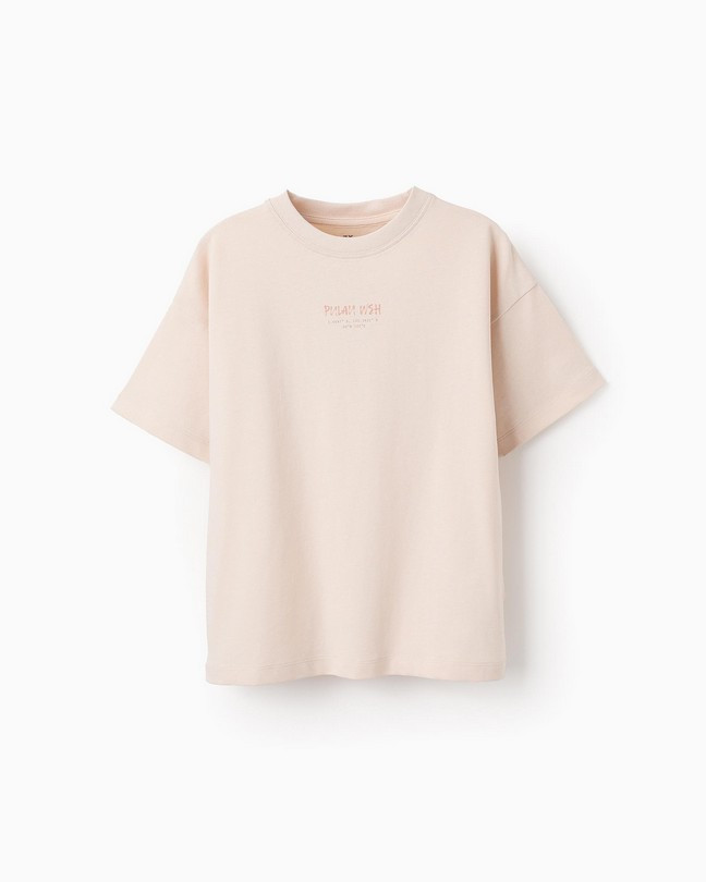 Camiseta de manga corta de punto