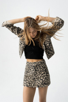 falda pantalón print