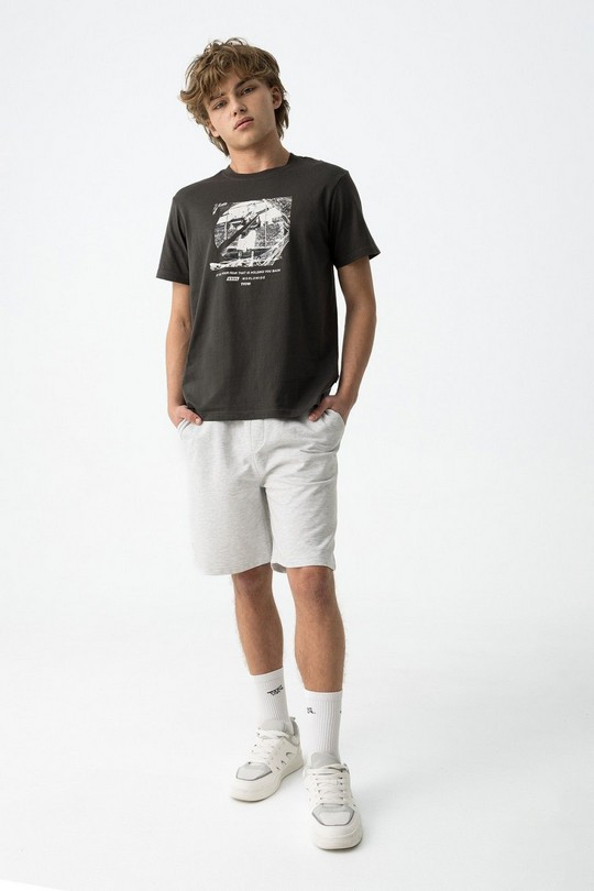 Bermudas de punto algodón